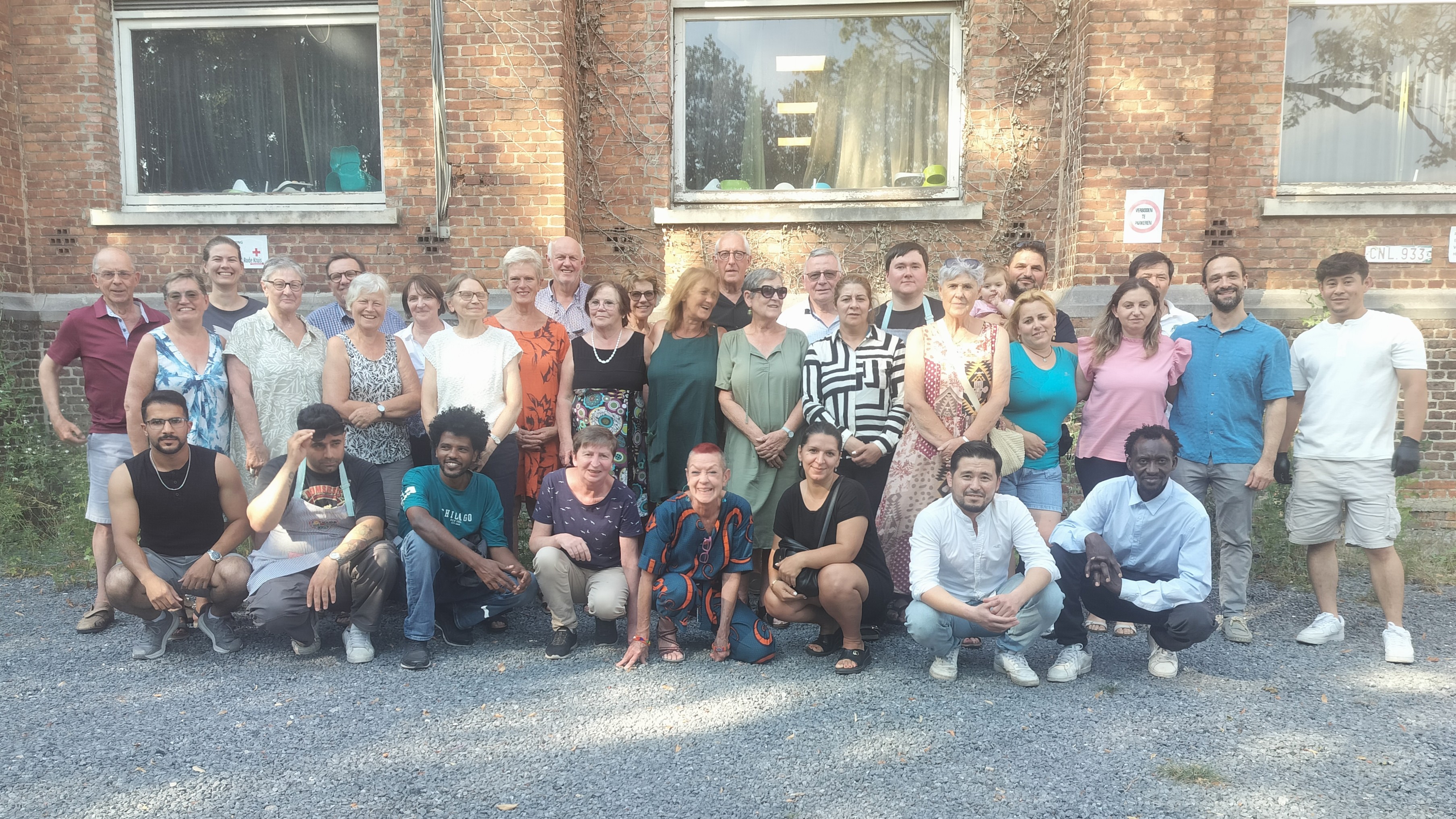 Foto van de VLOS-vrijwilligers